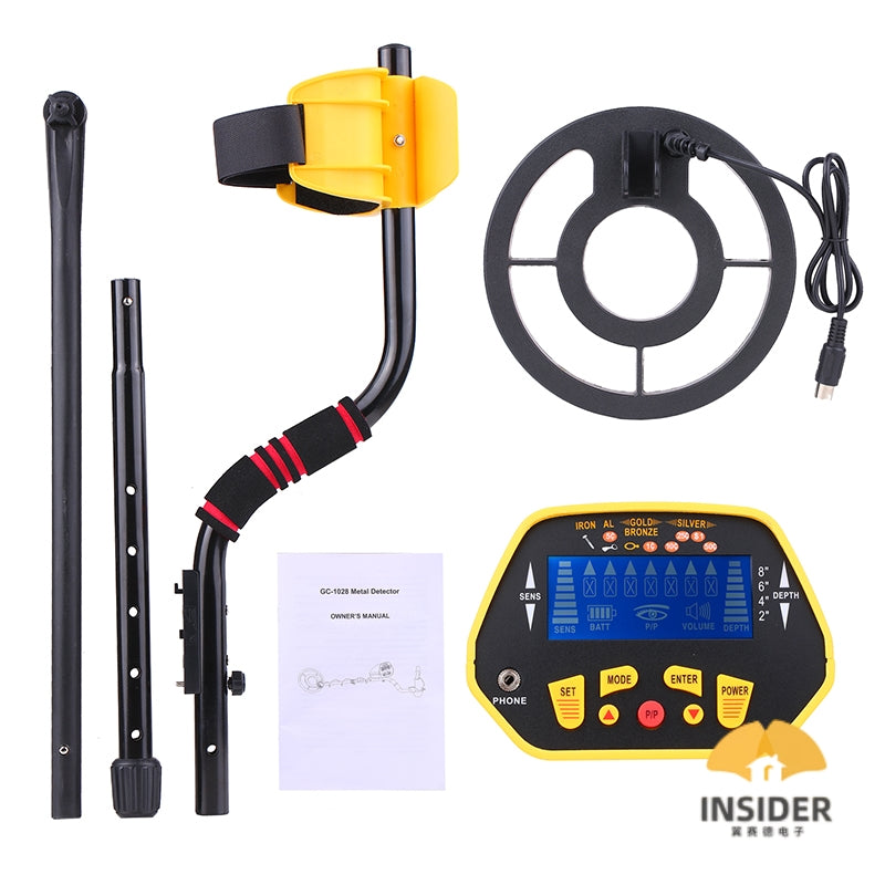 Zellure GC1028 Treasure & Gold Finder Hobby Metal Detector
