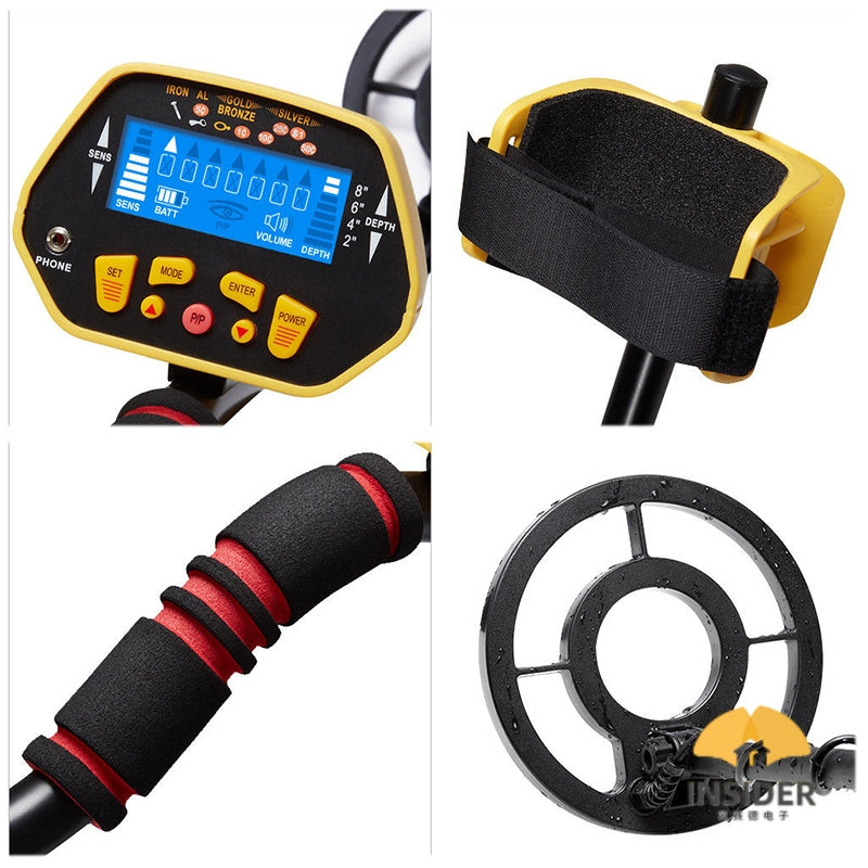 Zellure GC1028 Treasure & Gold Finder Hobby Metal Detector