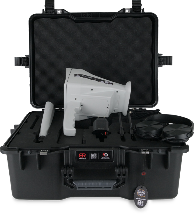 BR SYSTEMS 50 Target Max Gold and Metal Detector