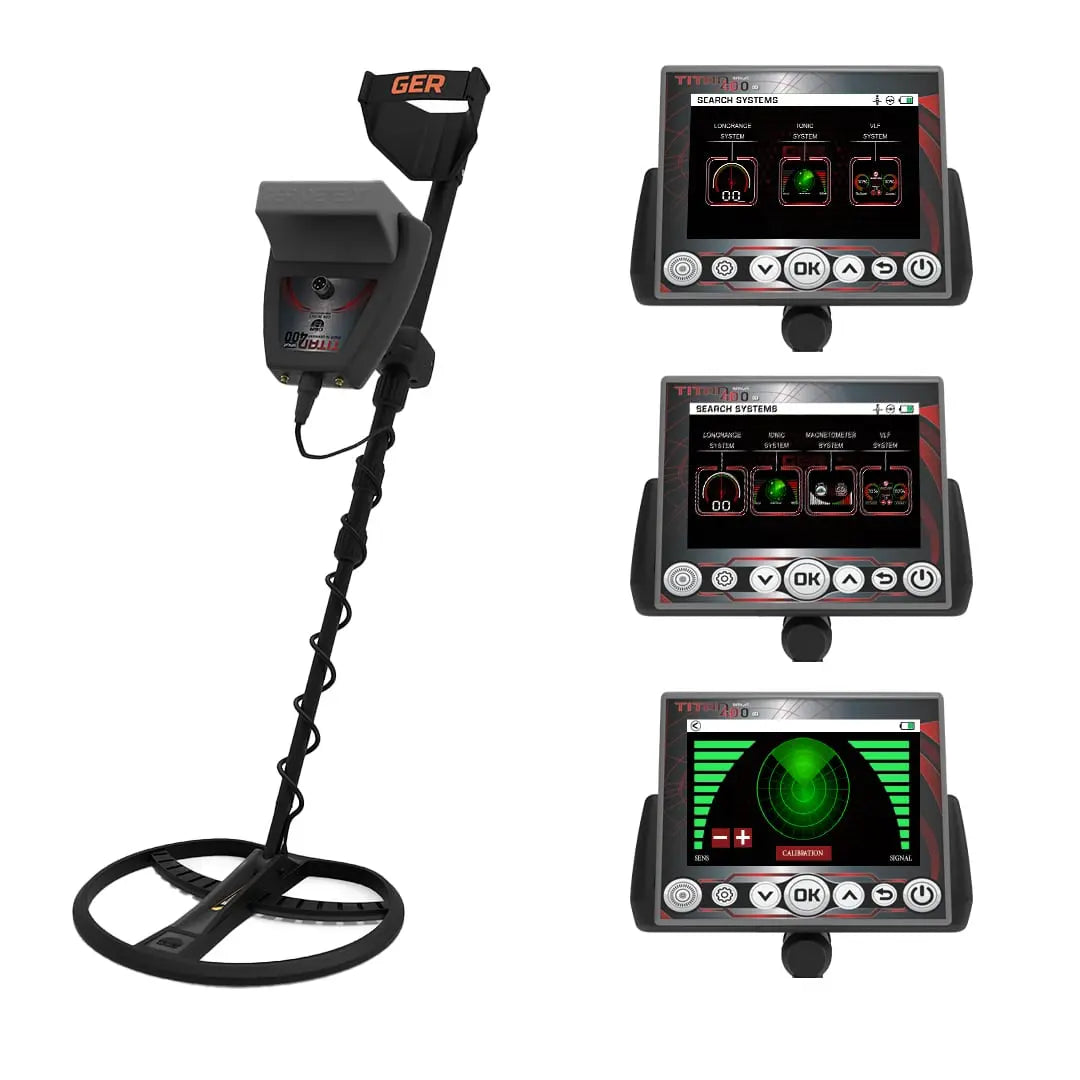 GER Detect Titan 400 Smart Long Range Metal Detector
