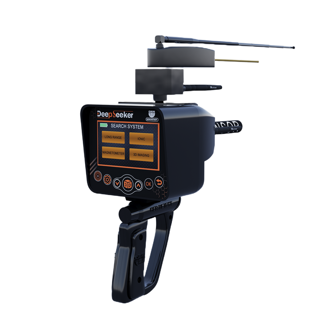 GER Detect Deep Seeker 5 System Professional Long Range Metal Detector
