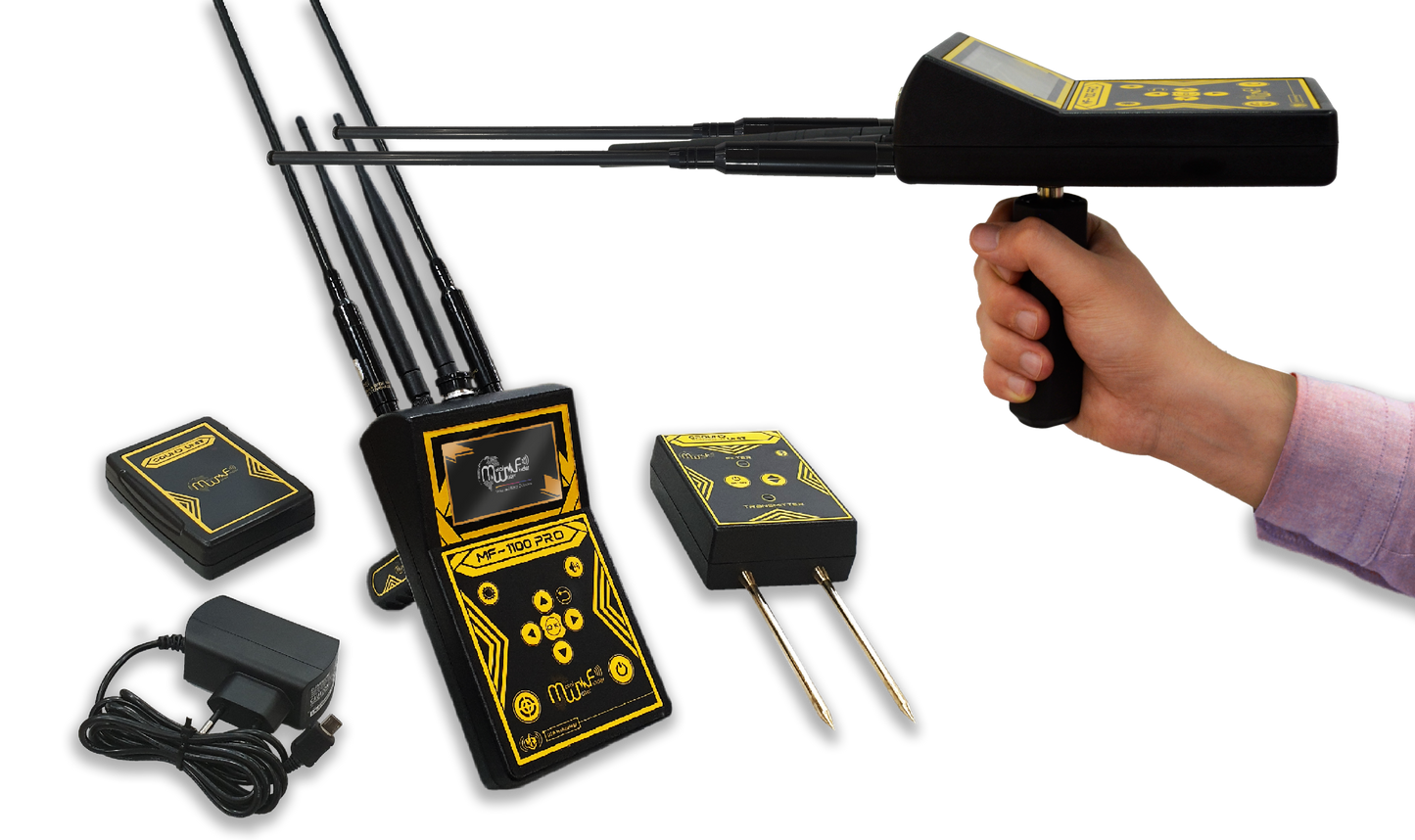 MWF MF 1100 Pro Long Range Detector - Pro Package
