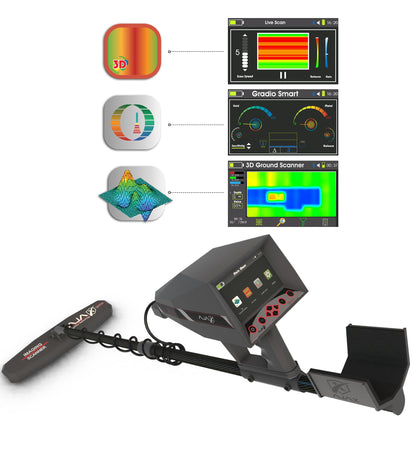 AJAX GAMMA 3-Part 3D Gold Detector