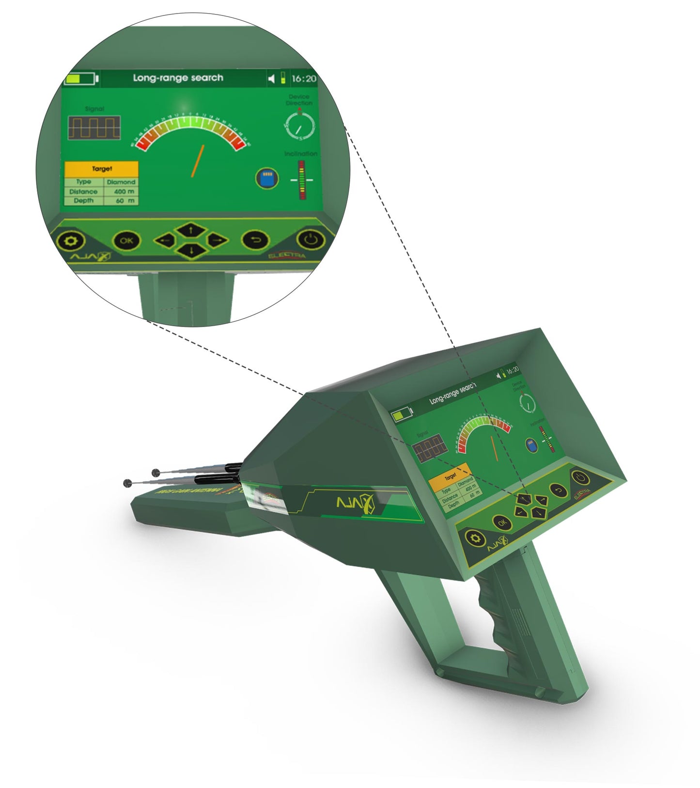 AJAX ELECTRA Metal Detector