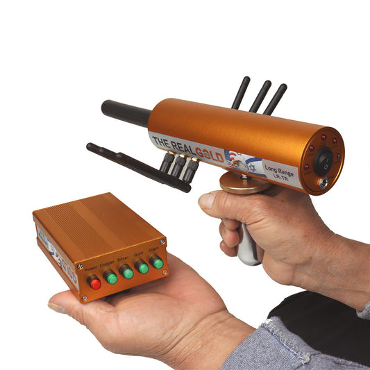 AKS Long Range Underground Metal Detector for Silver Gem & Diamond