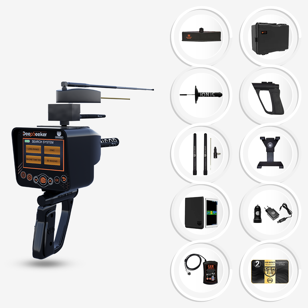 GER DETECT DEEP SEEKER 5-IN-1 Long-Range Detector