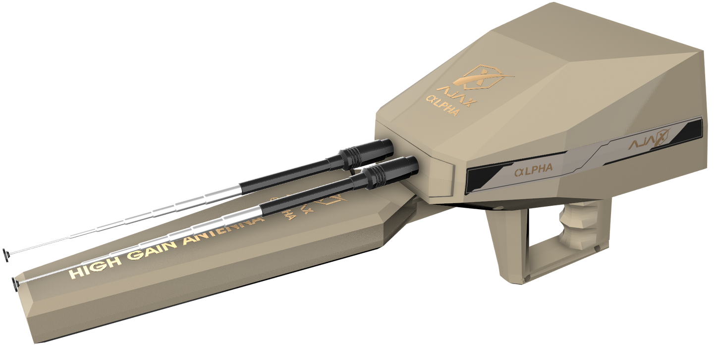 AJAX ALPHA Long-Range System Gold & Metal Detector