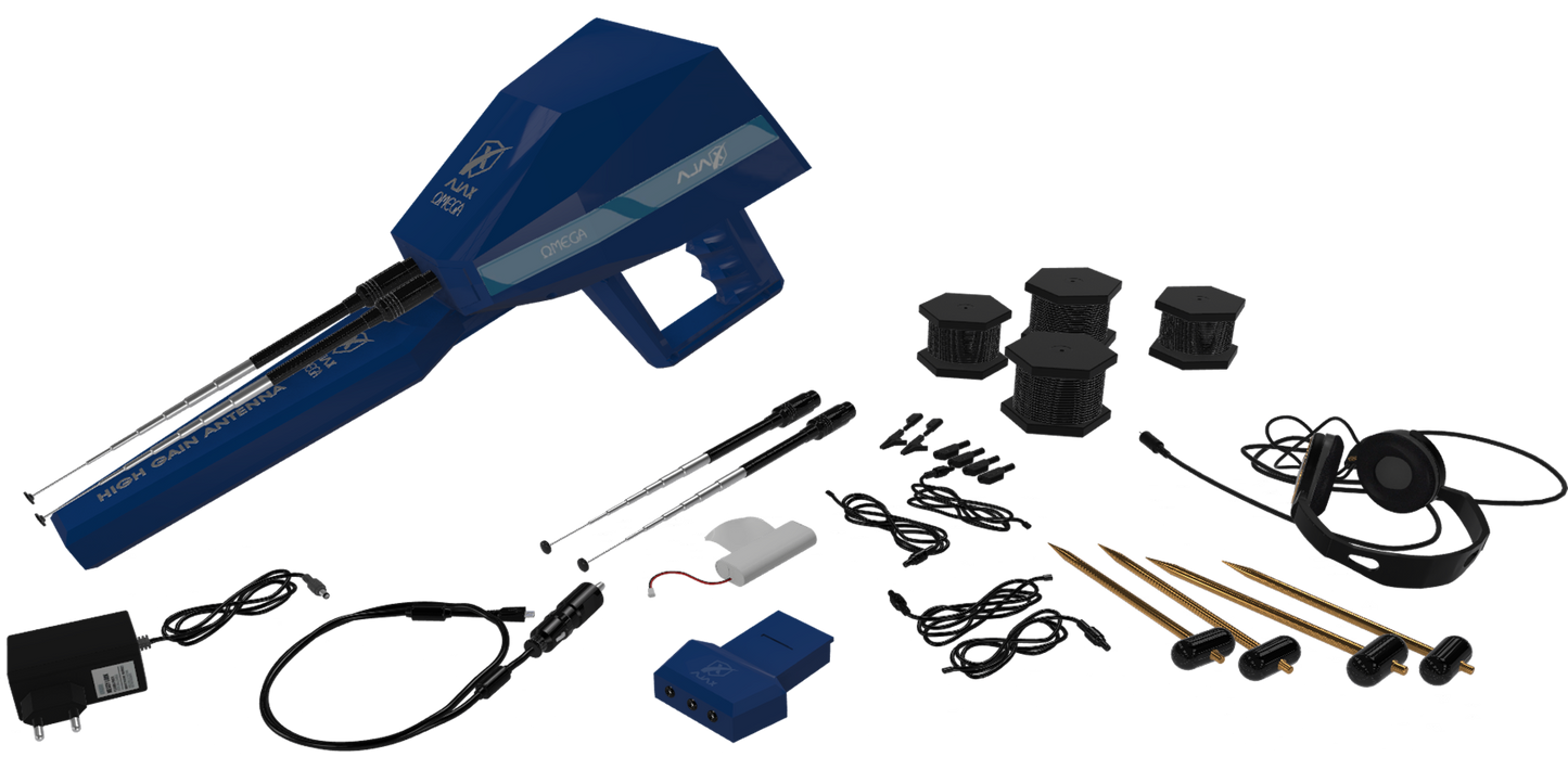 Ajax Detection Omega Groundwater Detector - Long Range & Geophysical Systems