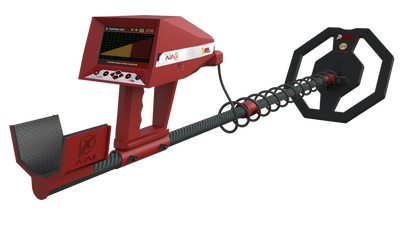 Ajax Detection Ares Long Range Gold and Metal Detector - 4 Advanced Search Systems