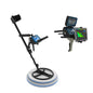 GER DETECT Titan 1000 Long Range Metal Detector with 8" and 17" Coils - Five Search Systems